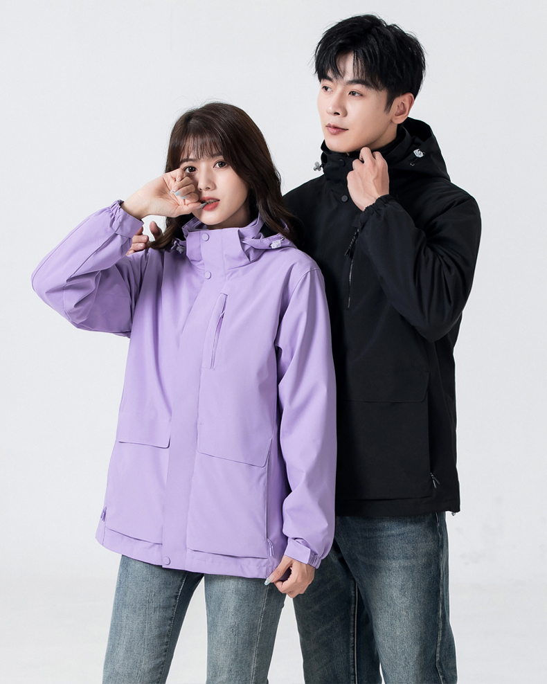 Couples three-in-one polar fleece liner jacket for women Z19-2208