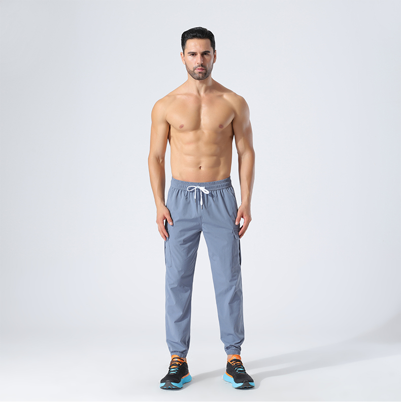 Elastic cuff casual trousers men GB11-F805