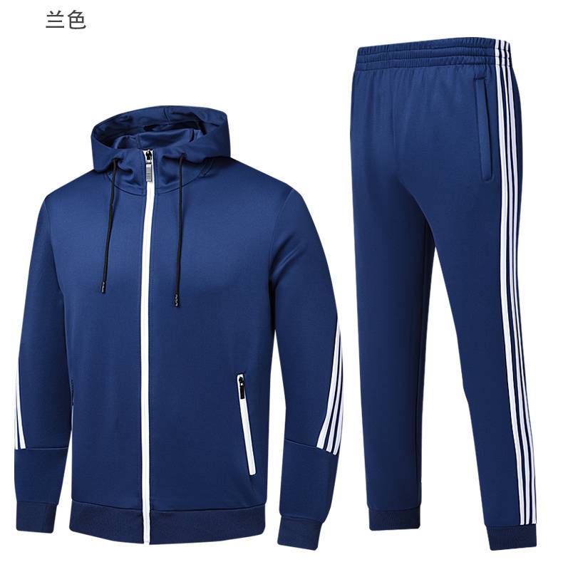 South Korean silk outdoor fitness sports long-sleeved suit KH2-345-6611 cardigan suit male