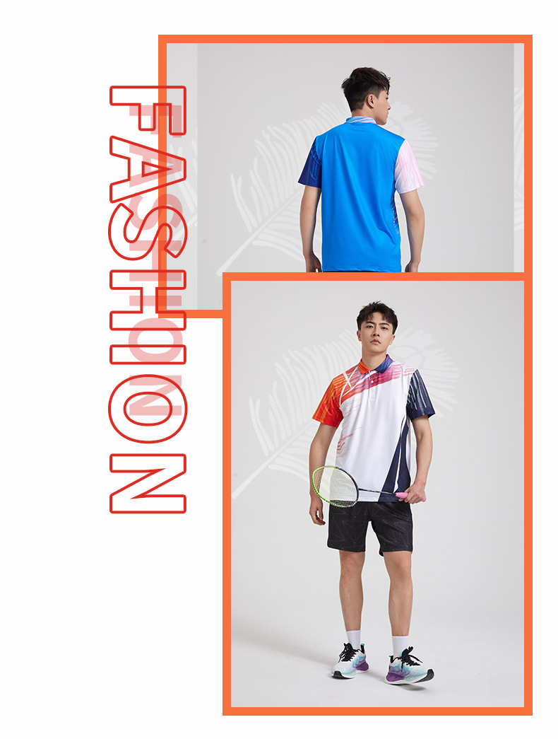 Training suit sportswear casual elastic short-sleeved men GB8-7901 men short-sleeved