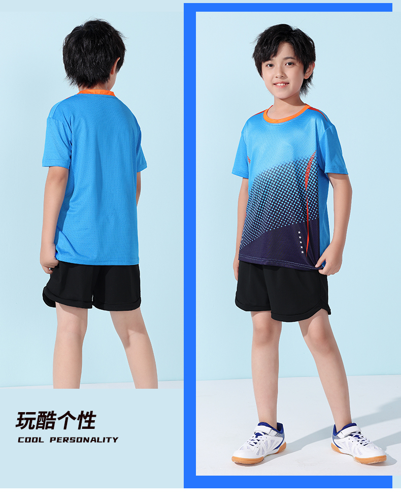 Soft and light sports short-sleeved top for men GB7-265