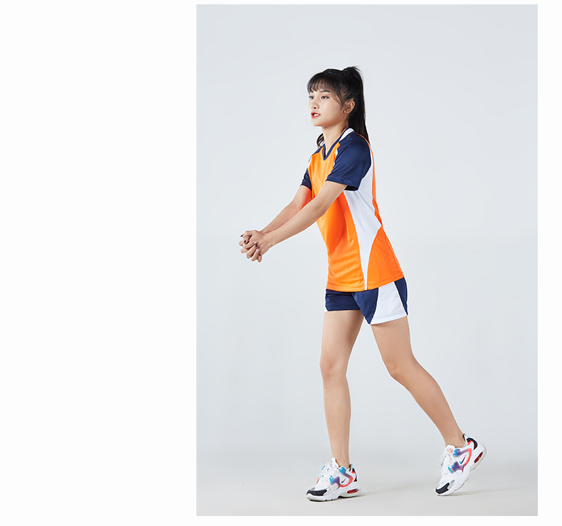 Comfortable breathable sportswear volleyball suit women 161-829 women