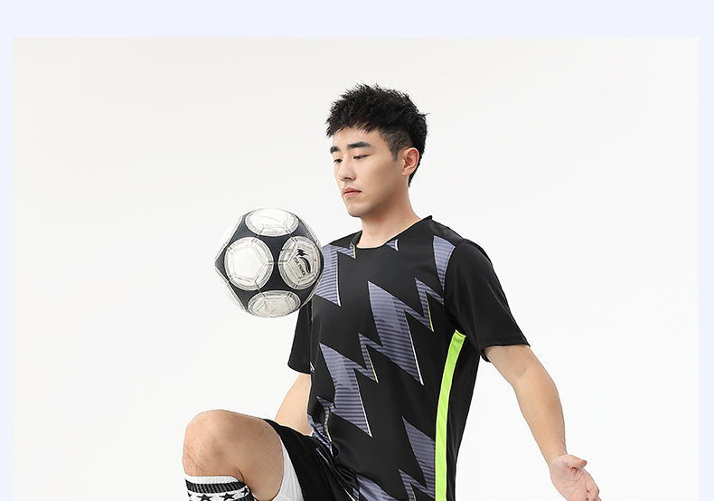 160g Phoenix Eye Cloth Competition Training Sportswear Football Suit Adult GM6-9148