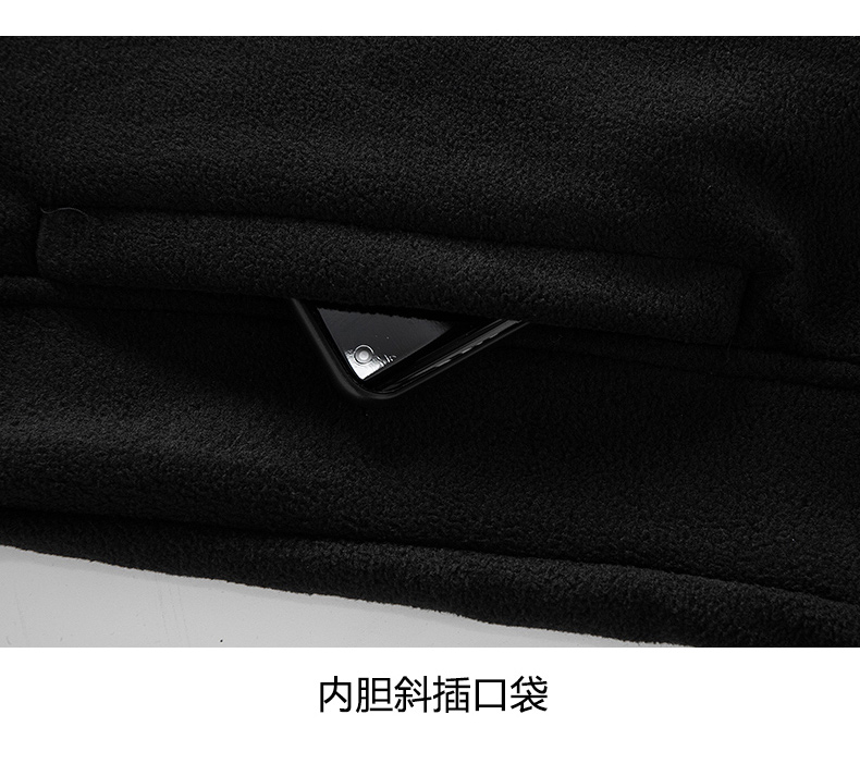 Warm and cold detachable three-in-one fleece liner jacket KF2-G2001 men