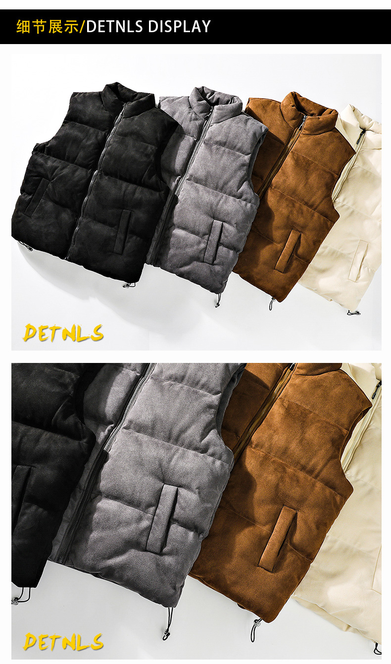 Autumn and winter warm and cold-proof thick vest KD3-41-MJ-K801