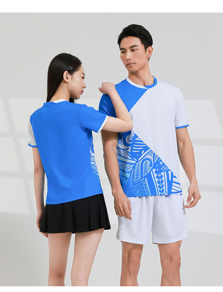 Table tennis badminton volleyball quick-drying sweat-absorbing sports competition uniform single top GB8-8907 men