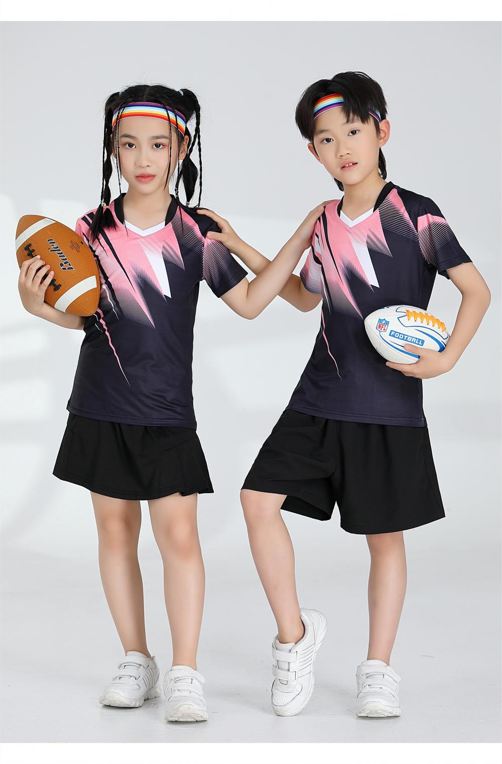 Sweat-absorbent breathable sports quick-drying polyester-ammonia Tianxing mesh badminton suit 120-1883 adult model