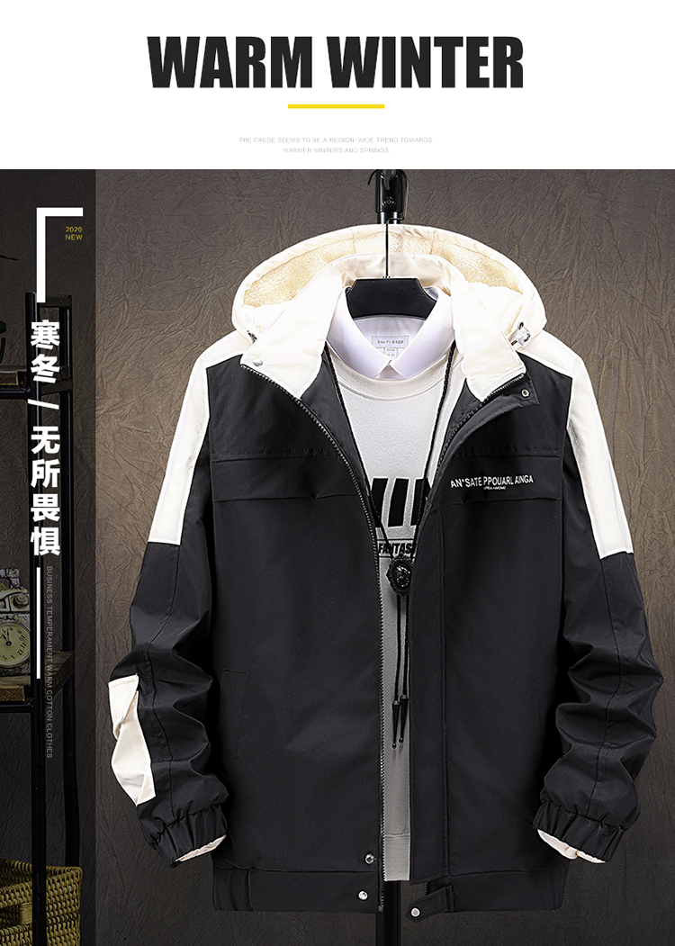 Warm cotton jacket for men KB-H8896