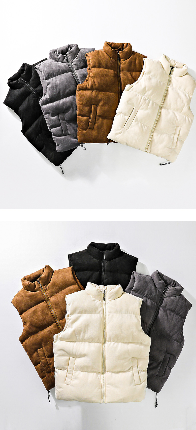 Autumn and winter warm and cold-proof thick vest KD3-41-MJ-K801