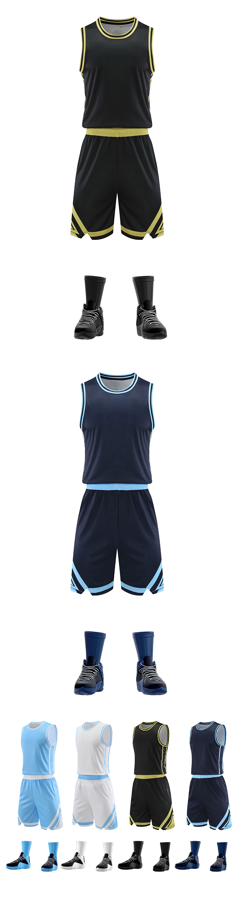 168g American style basketball jacquard basketball uniform GY2-A076