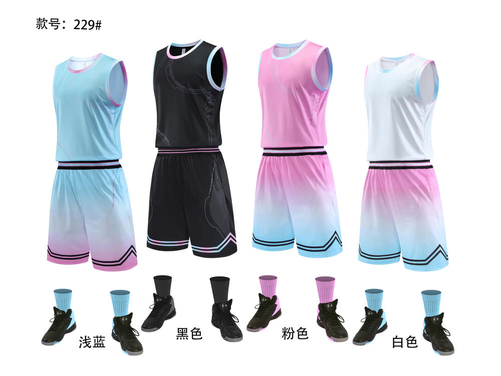 Comfortable sports adult children training basketball uniform GY1-229