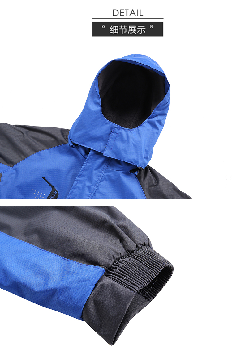 Outdoor mountaineering warm polar fleece lining single layer jacket YZ01-1814