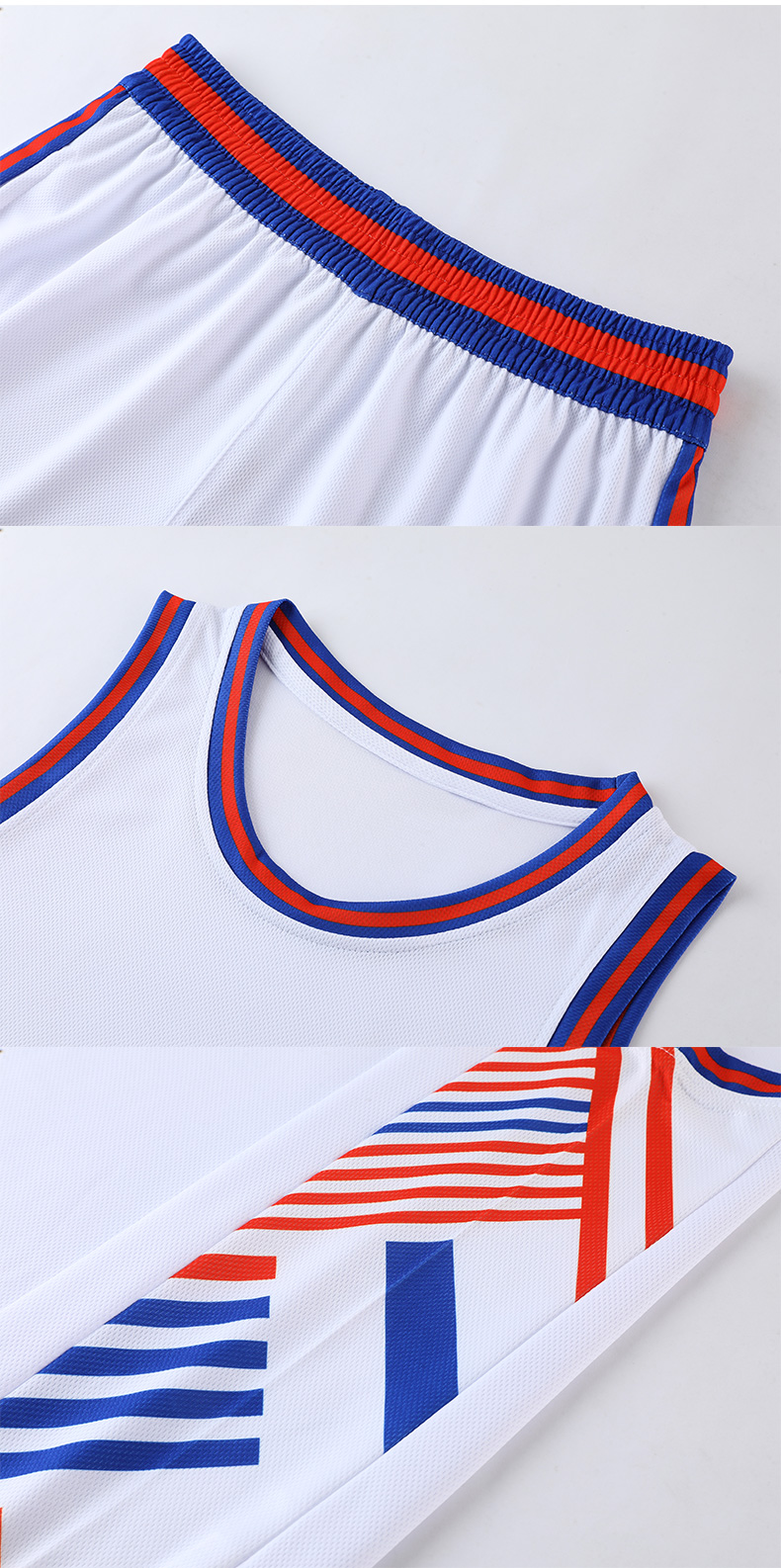 American style vest Xiaomitong competition basketball uniform suit YA-8660