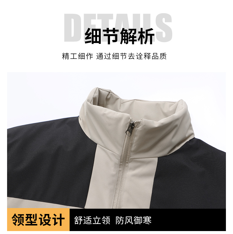 Fashion waterproof plus velvet warm jacket H22-C918