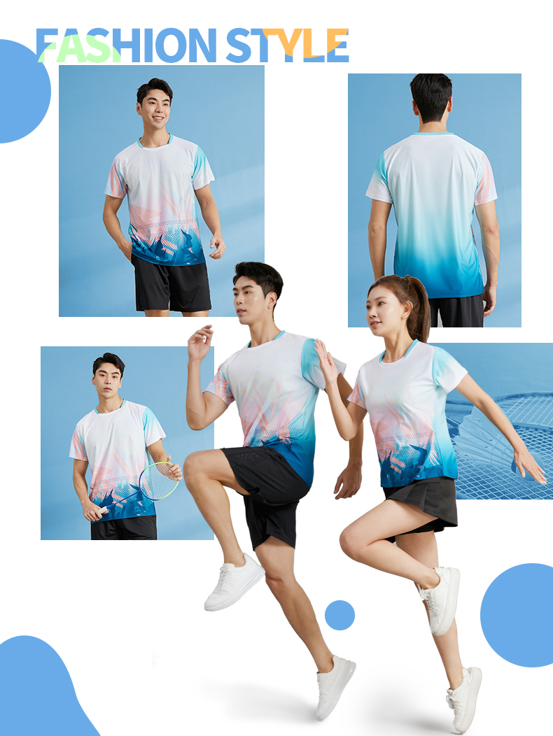 Summer sportswear table tennis badminton training suit GR8-1801