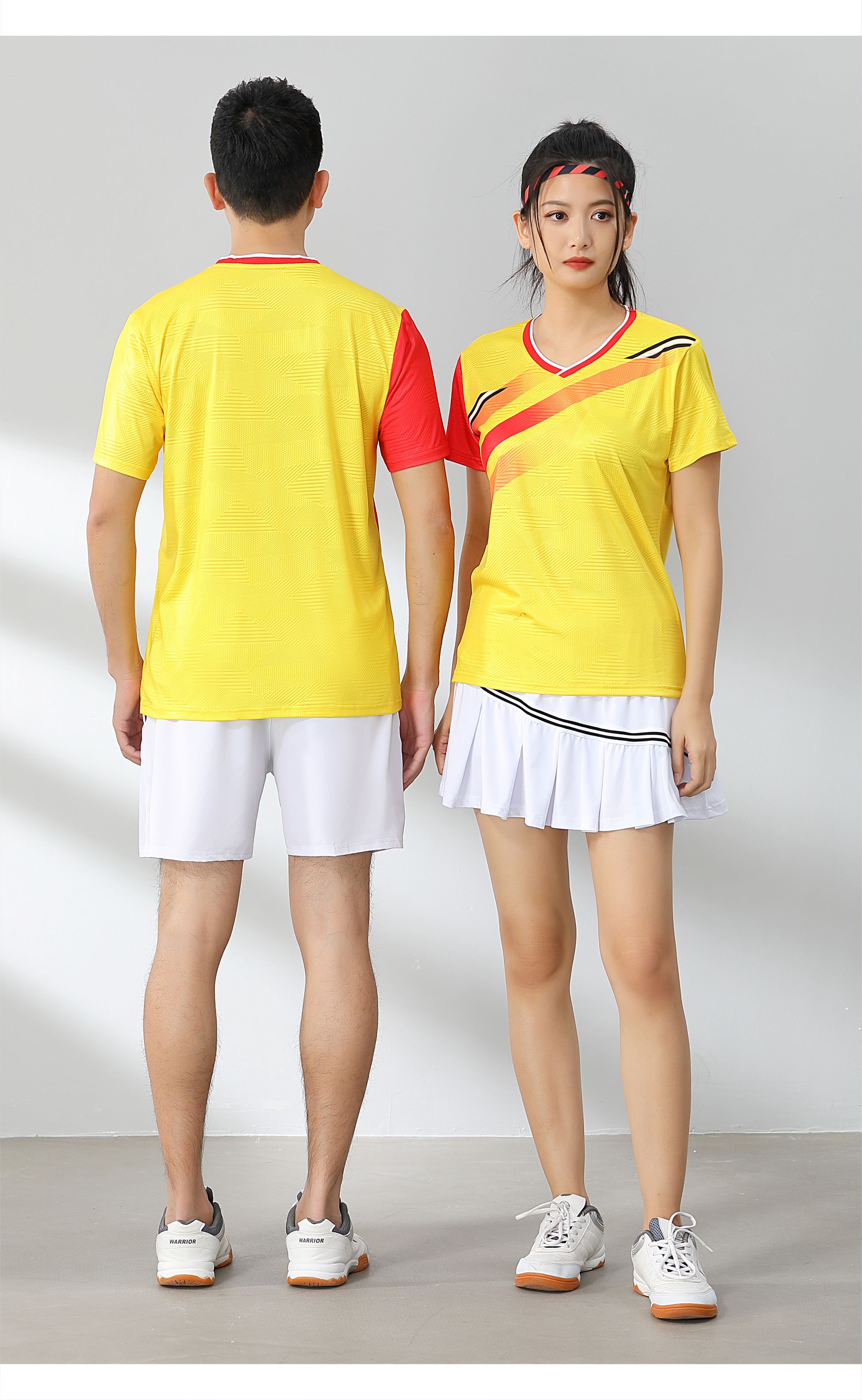 Tennis badminton table tennis comfortable sports training suit short-sleeved single top 120-1889 men