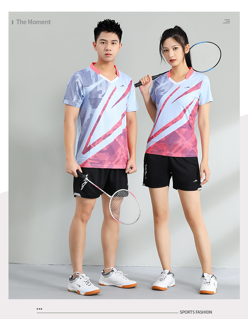 Badminton clothing breathable sports competition top GM2-3052 men