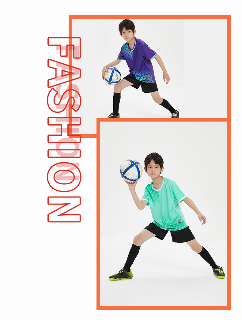 Children comfortable sports football uniform training suit GR4-D8857 children clothing