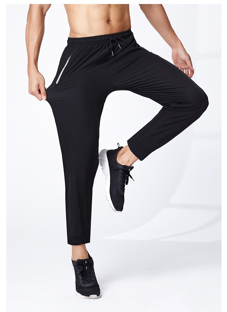 Comfortable quick-drying sports pants with cuffs 176-A2302