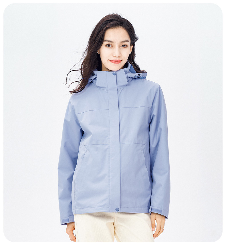 Travel three-in-one two-piece jacket thickened ski suit KC2-230852 women