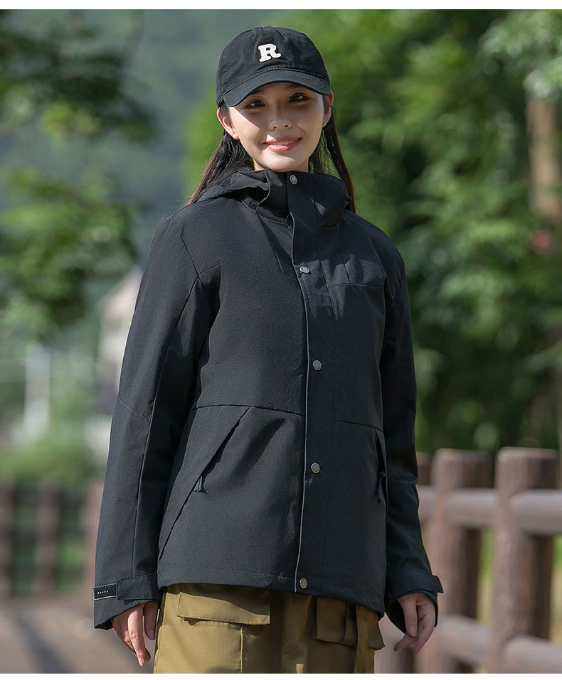 High quality down liner three-in-one jacket 223-23999