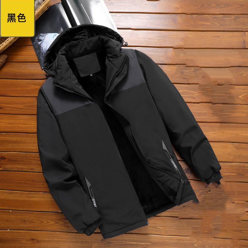 Autumn and winter outdoor warm leisure four-sided cotton coat men style KL-XN721