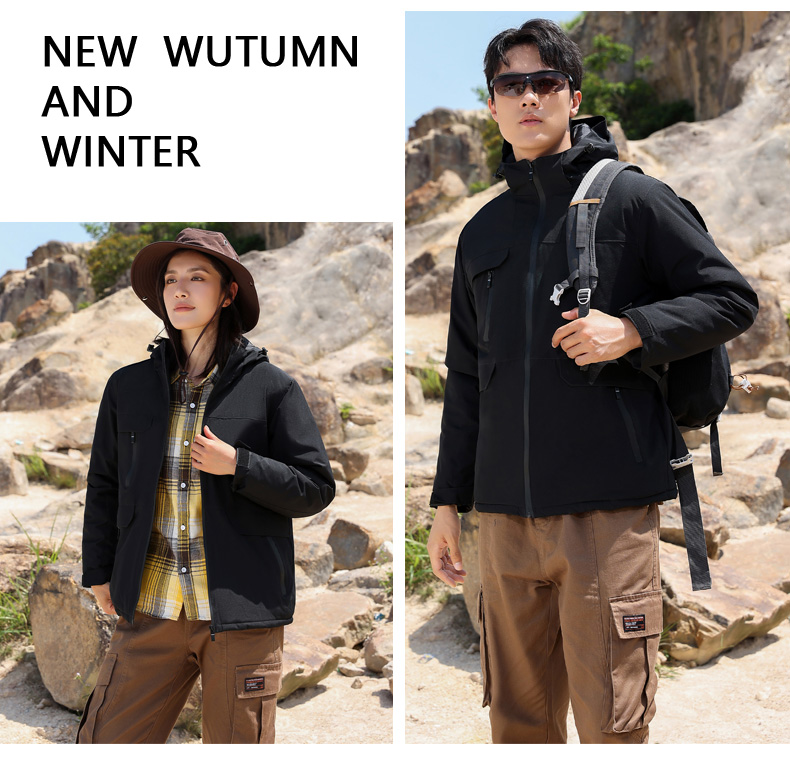 Outdoor windproof and waterproof couple single layer jacket H22-2099