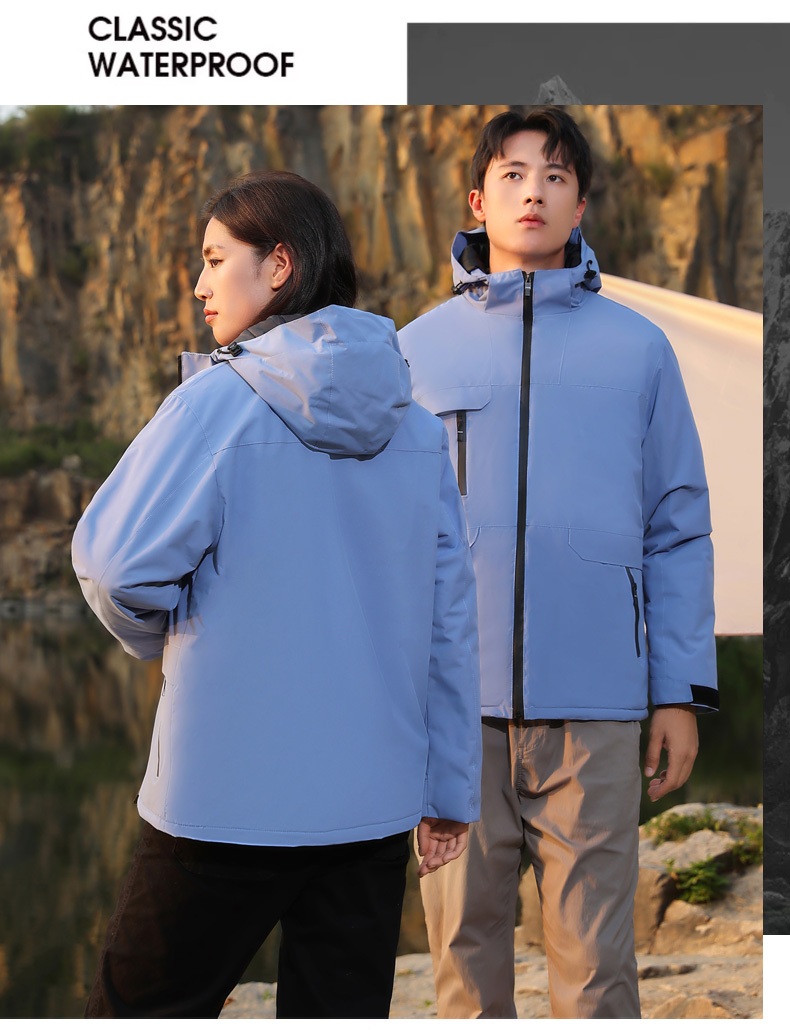 Outdoor windproof and waterproof couple single layer jacket H22-2099