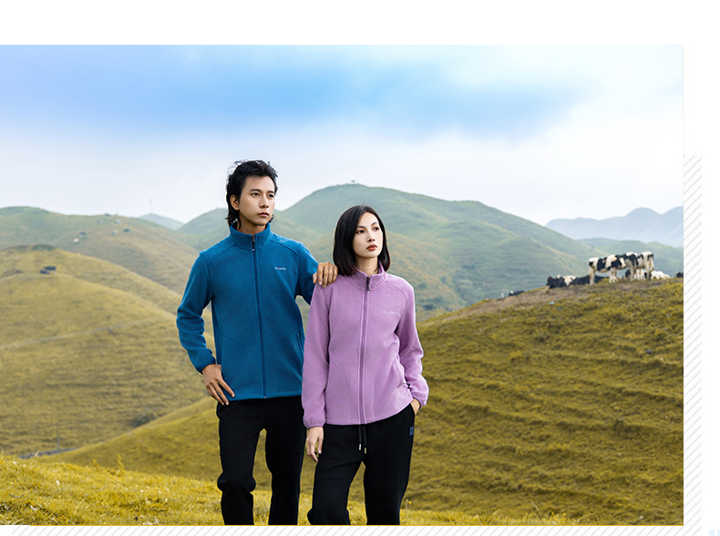 330g polar fleece jacket KG2-3358 men