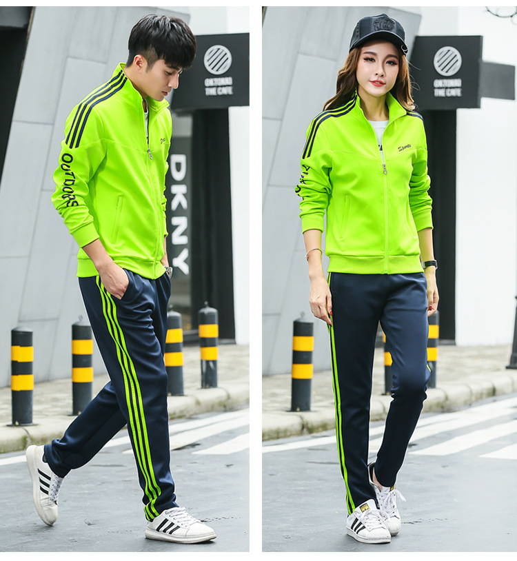 Outdoor sports fitness couple same loose sports suit KC3-55166