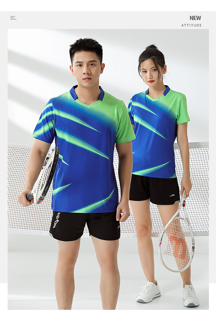 Quick-drying breathable sports table tennis and badminton tops GM2-3064