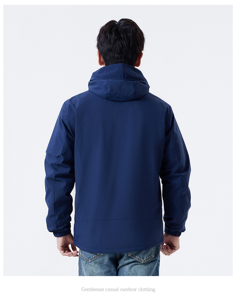 Thick and warm couple three-in-one jacket KH-5158 men