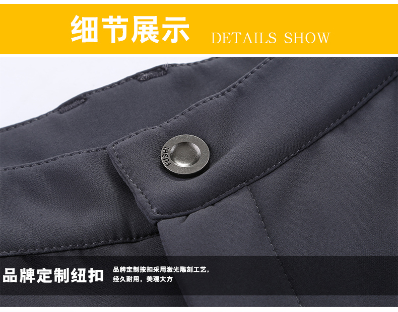 Polar fleece thickened soft shell couple assault pants KL-6819 men