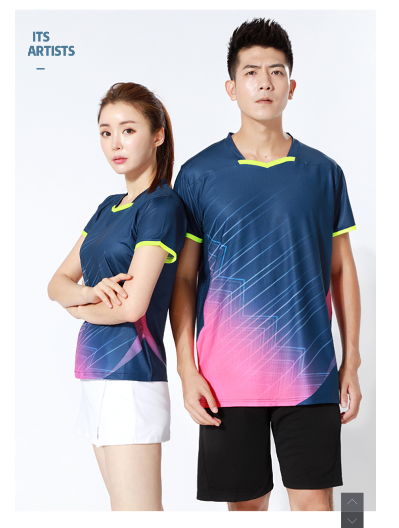 185g sports checkered butterfly net short-sleeved competition training suit top GR8-1933 men