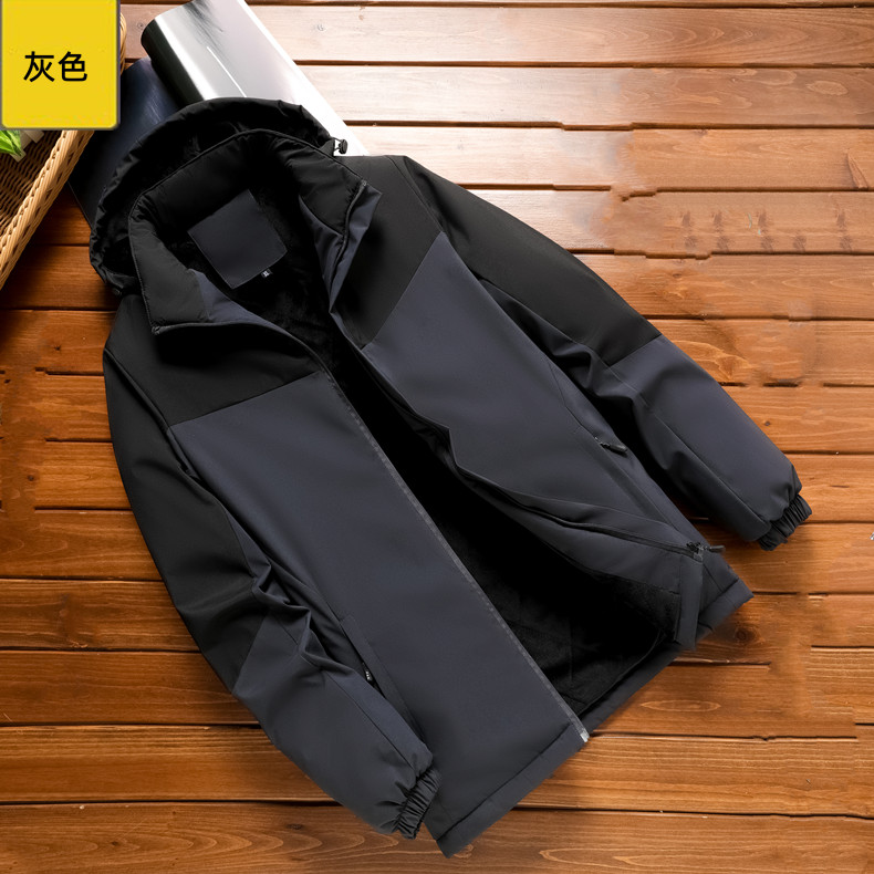 Autumn and winter outdoor leisure four-way stretch cotton jacket for men KL-XN720