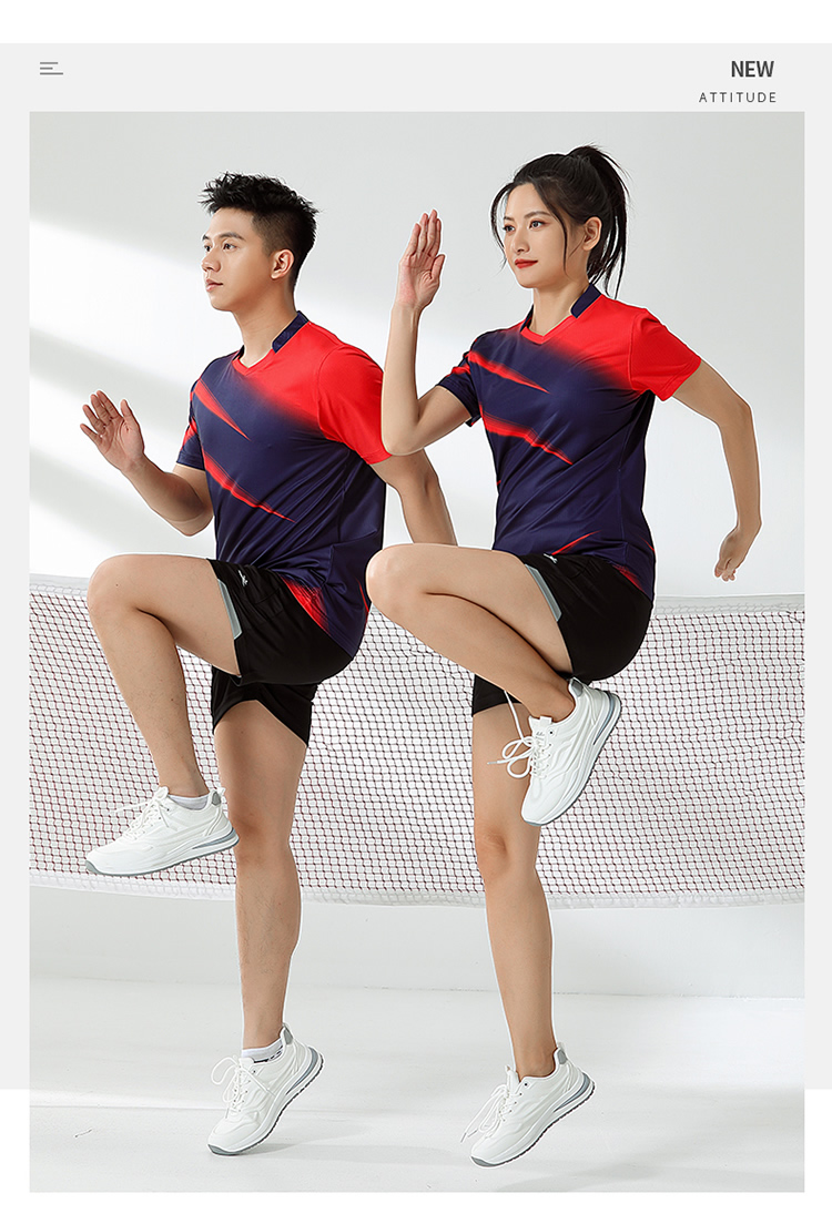 Quick-drying breathable sports table tennis and badminton tops GM2-3064