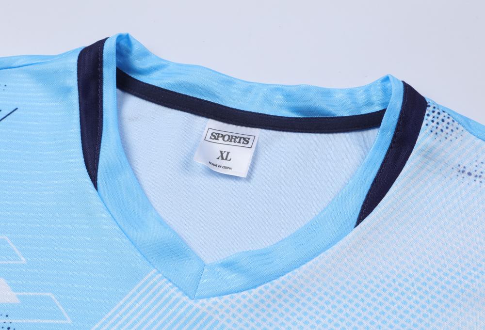 Table tennis badminton volleyball competition uniform sportswear long sleeve GB8-6623 men