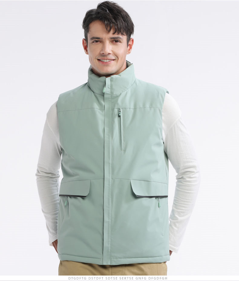 Fashionable thick down cotton vest warm vest YZ01-7001