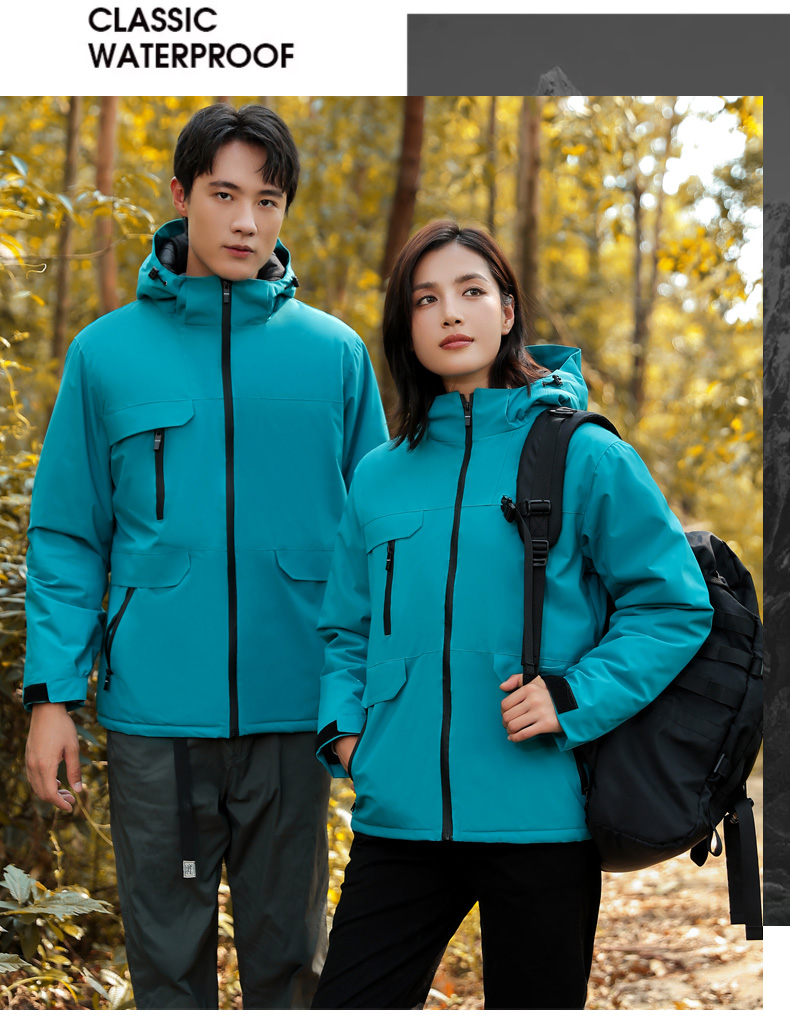 Outdoor windproof and waterproof couple single layer jacket H22-2099