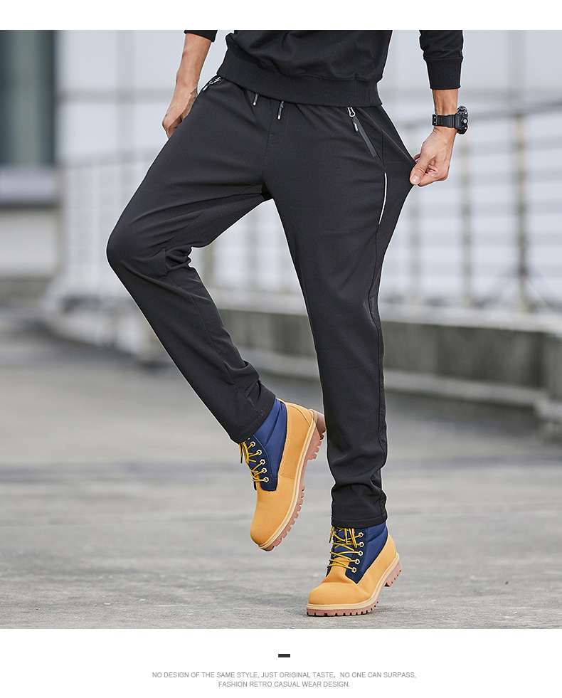 Outdoor casual men flat-leg cuffs plus velvet warm soft shell assault pants KD2-L992829