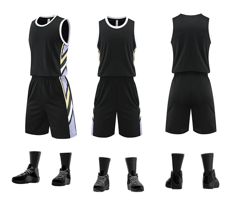 Breathable and comfortable basketball training suit set 176-L1023