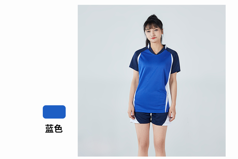 Comfortable breathable sportswear volleyball suit women 161-829 women