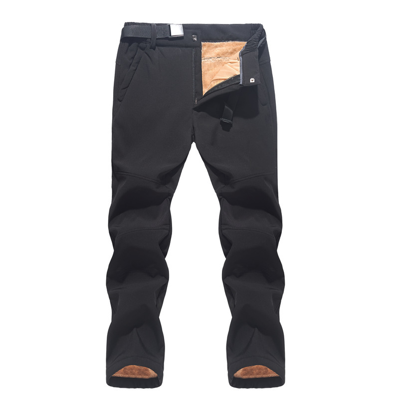 Warm and thickened lambskin pants T03-C228