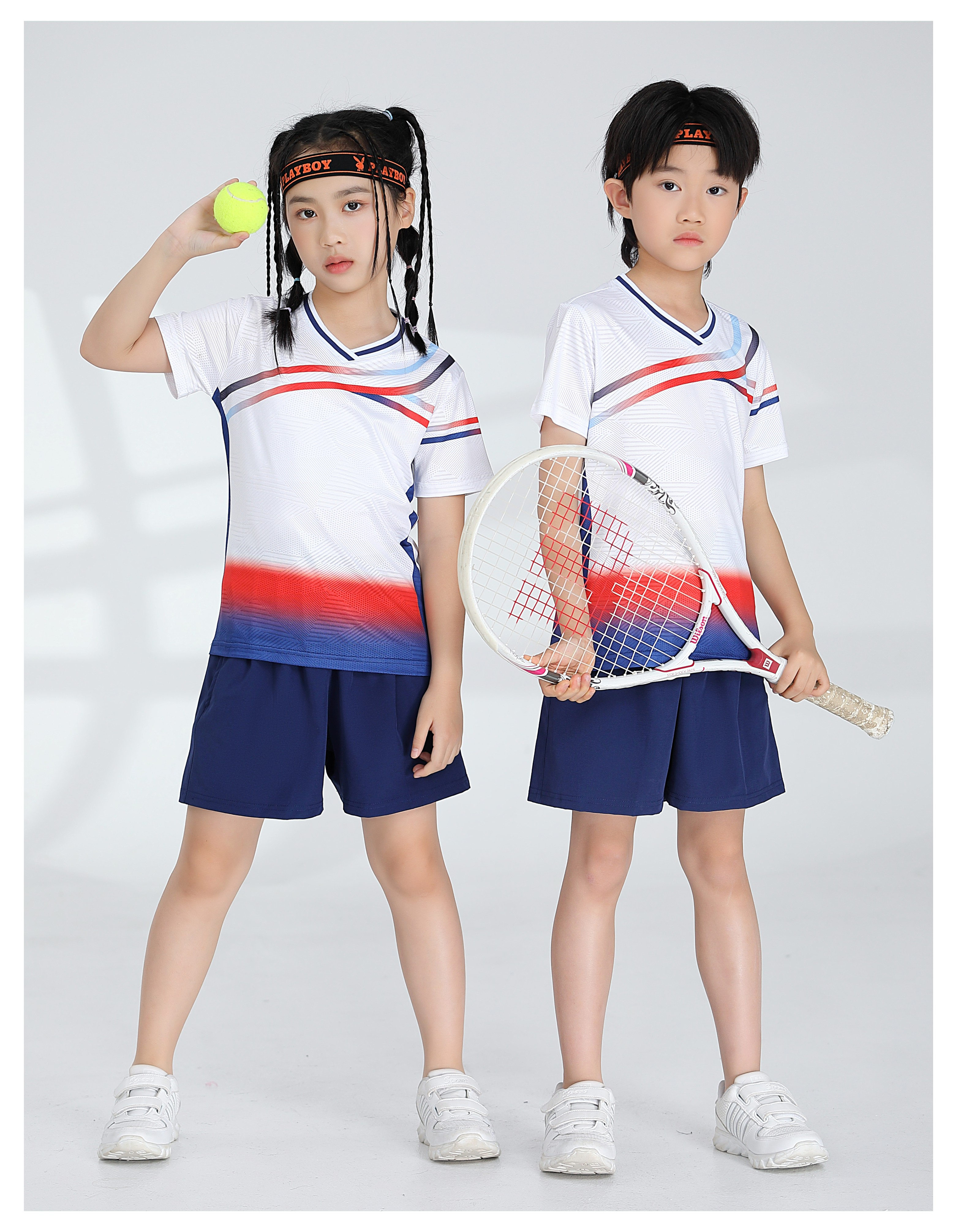 Badminton training suit short-sleeved top 120-1890 for women