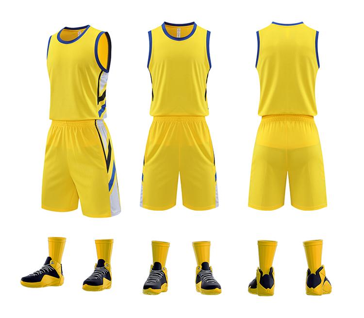 Breathable and comfortable basketball training suit set 176-L1023