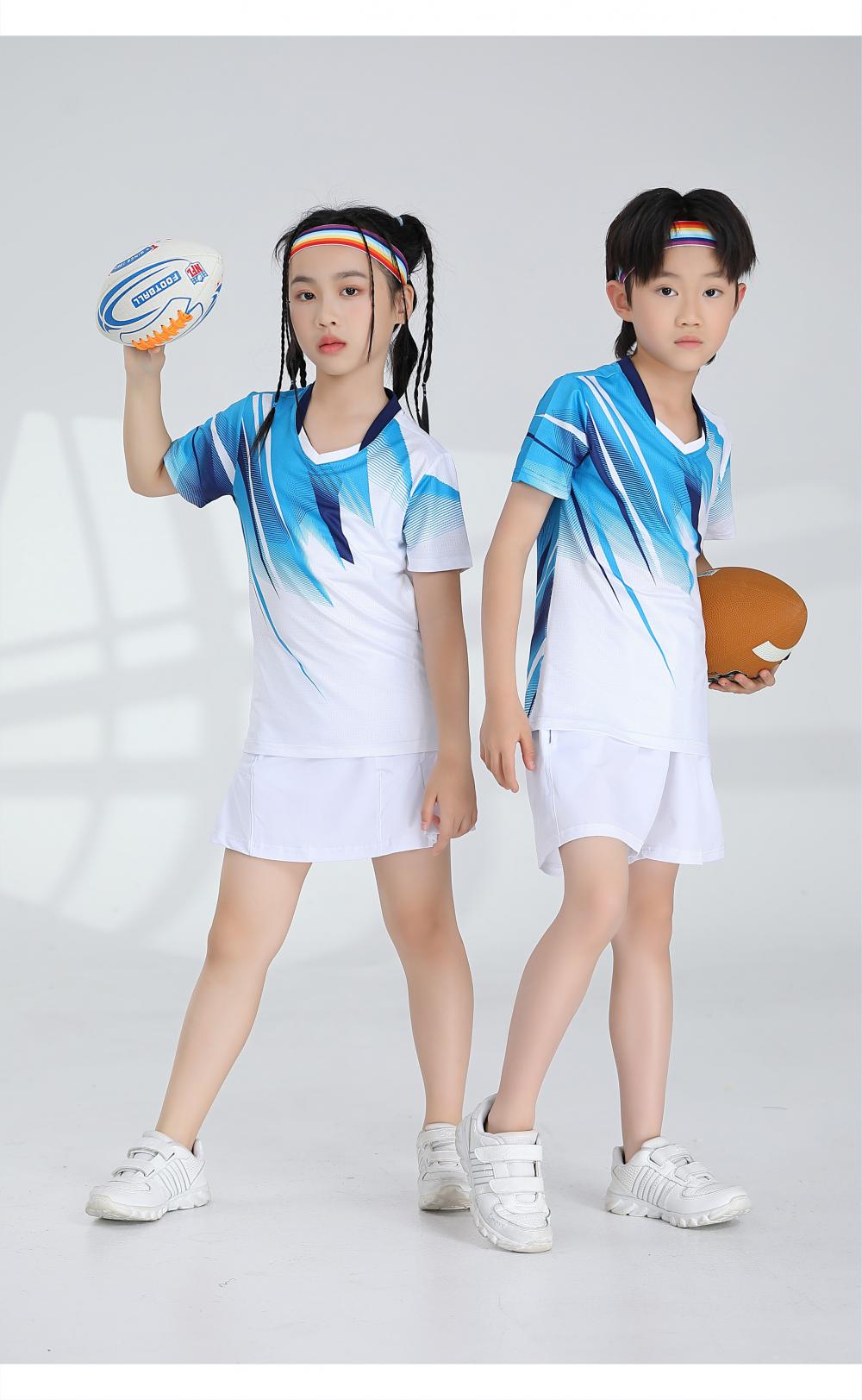 Sweat-absorbent breathable sports quick-drying polyester-ammonia Tianxing mesh badminton suit 120-1883 adult model