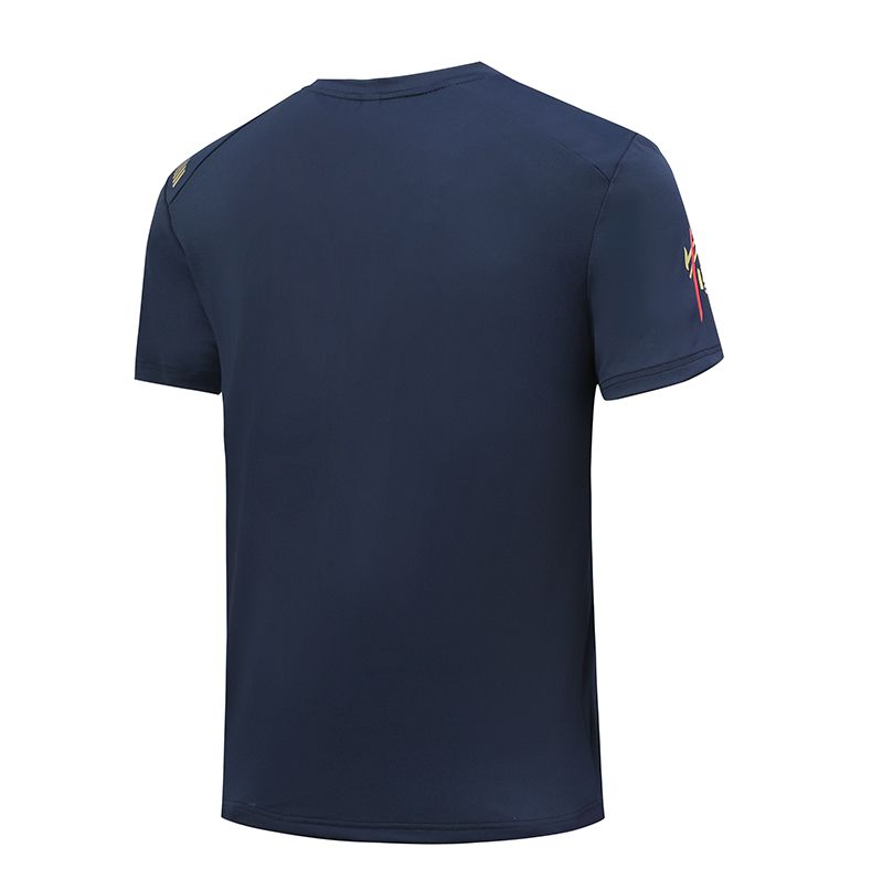 Outdoor sports quick-drying round neck short-sleeved T-shirt KE4-95522 national flag