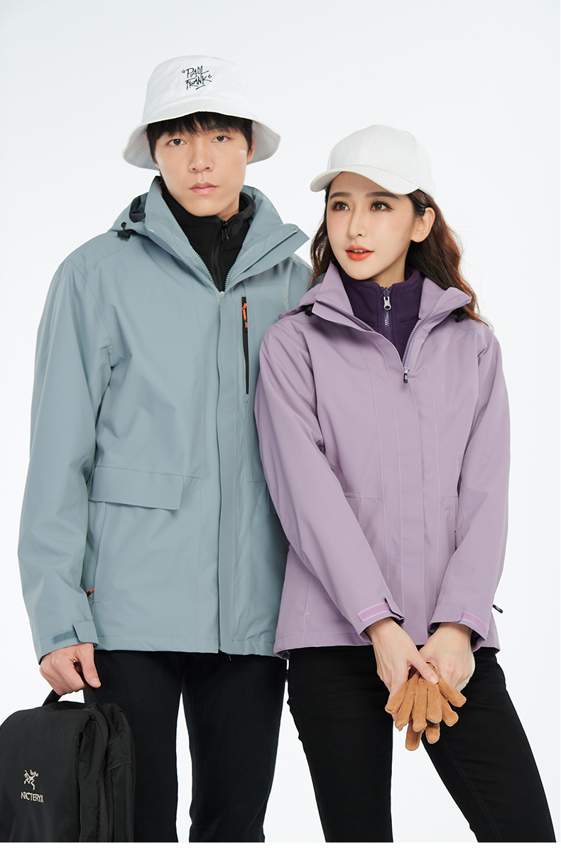 Outdoor multifunctional three-in-one jacket for couples Z05-12805