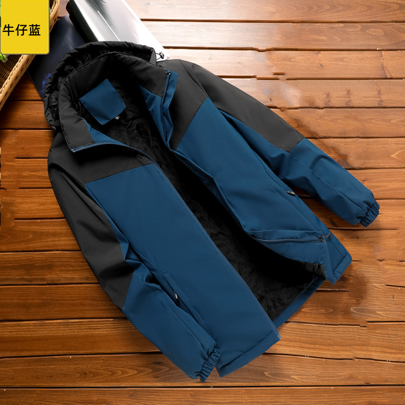 Autumn and winter outdoor leisure four-way stretch cotton jacket for men KL-XN720