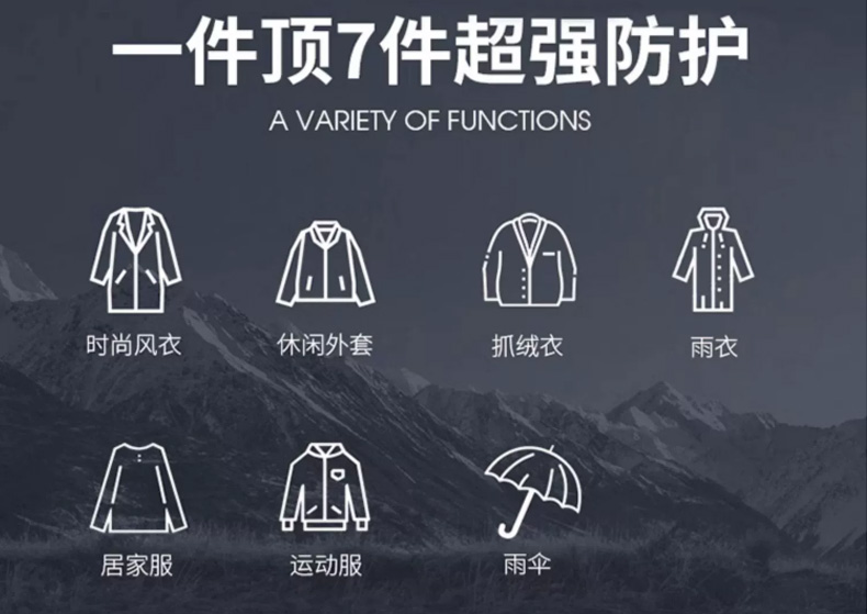 Outdoor waterproof and cold-proof three-in-one jacket 158-1868 jacket